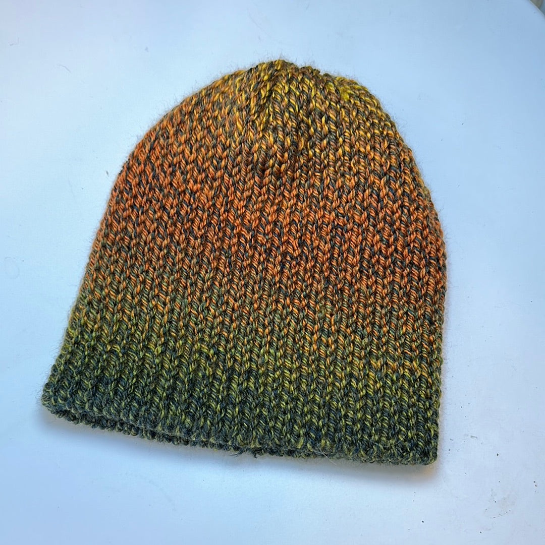 TODDLER - Handmade Beanie! Autumn Tones!