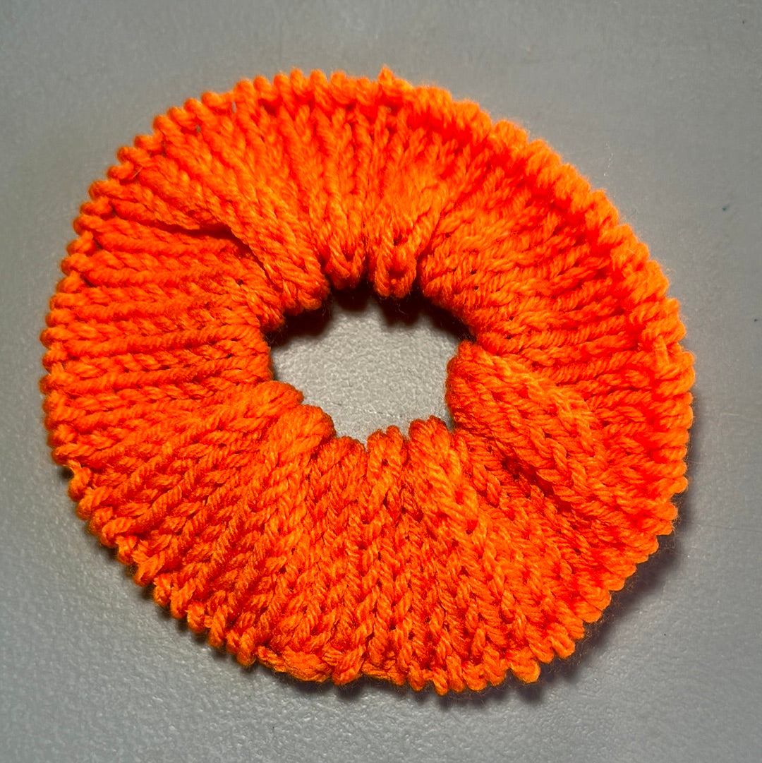 Handmade Scrunchie! Orange!