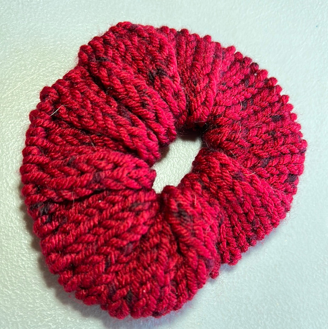 Handmade Scrunchie! Beautiful Maroon!