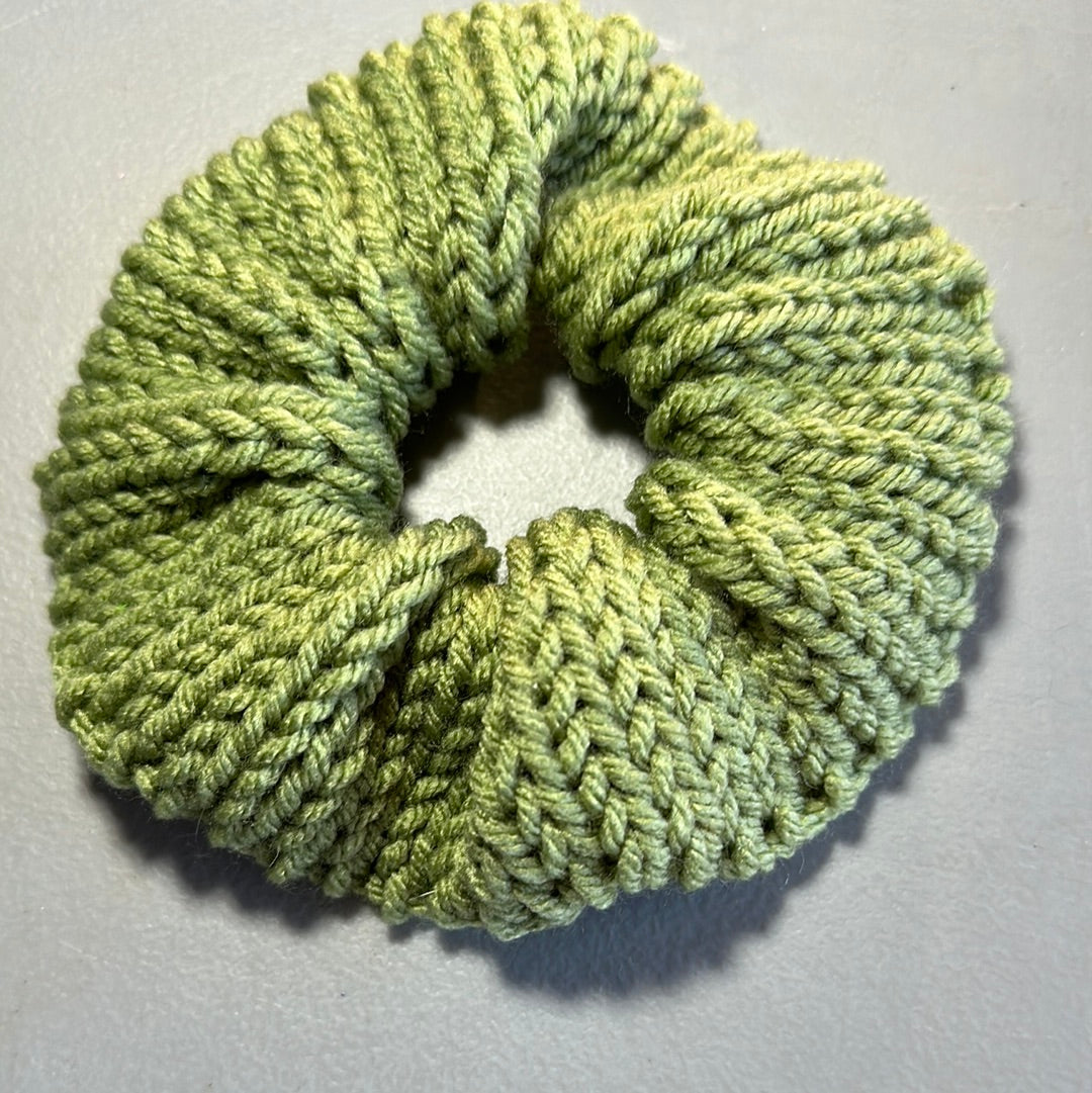 Handmade Scrunchie! Sage Green!