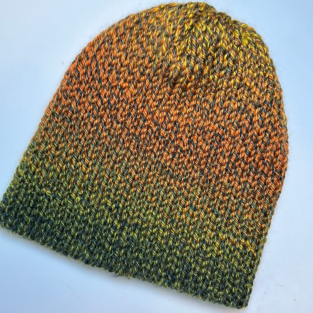 TODDLER - Handmade Beanie! Autumn Tones!