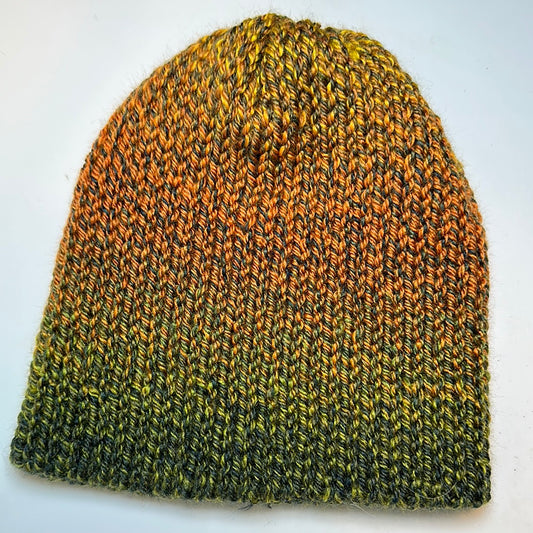 TODDLER - Handmade Beanie! Autumn Tones!