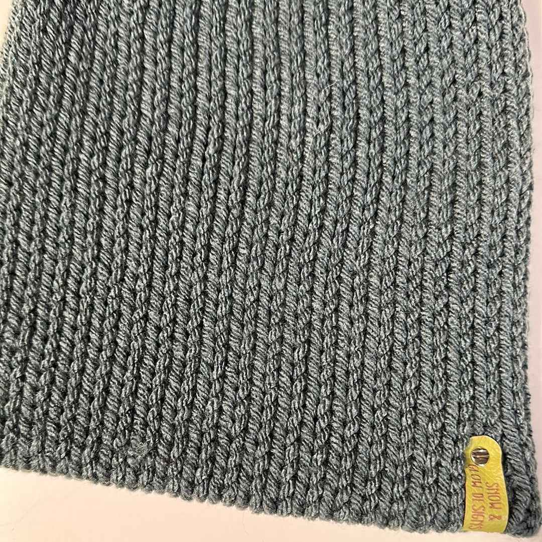 KIDS - Handmade Beanie! Blue Gray!