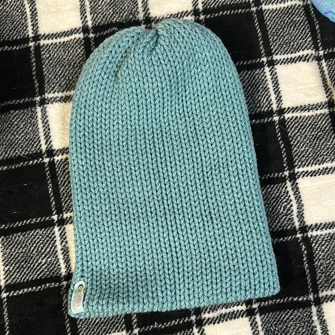 Handmade Beanie! Sky Blue!