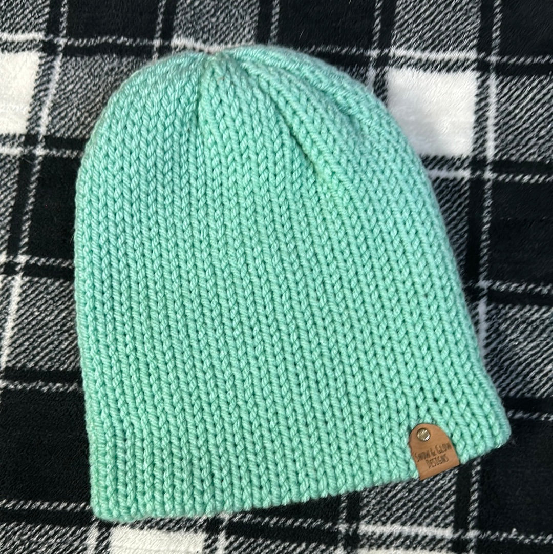 KIDS - Handmade Beanie! Mint!