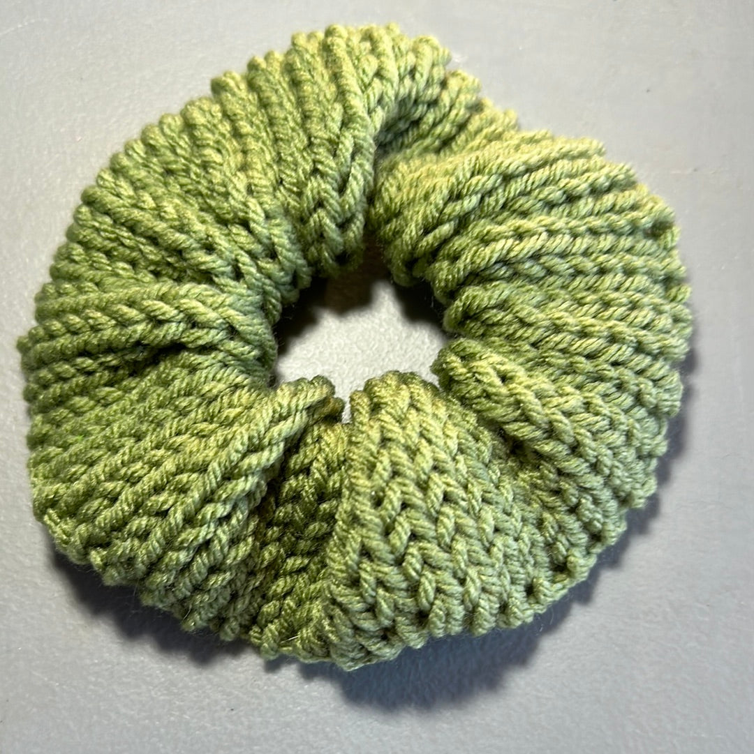 Handmade Scrunchie! Sage Green!