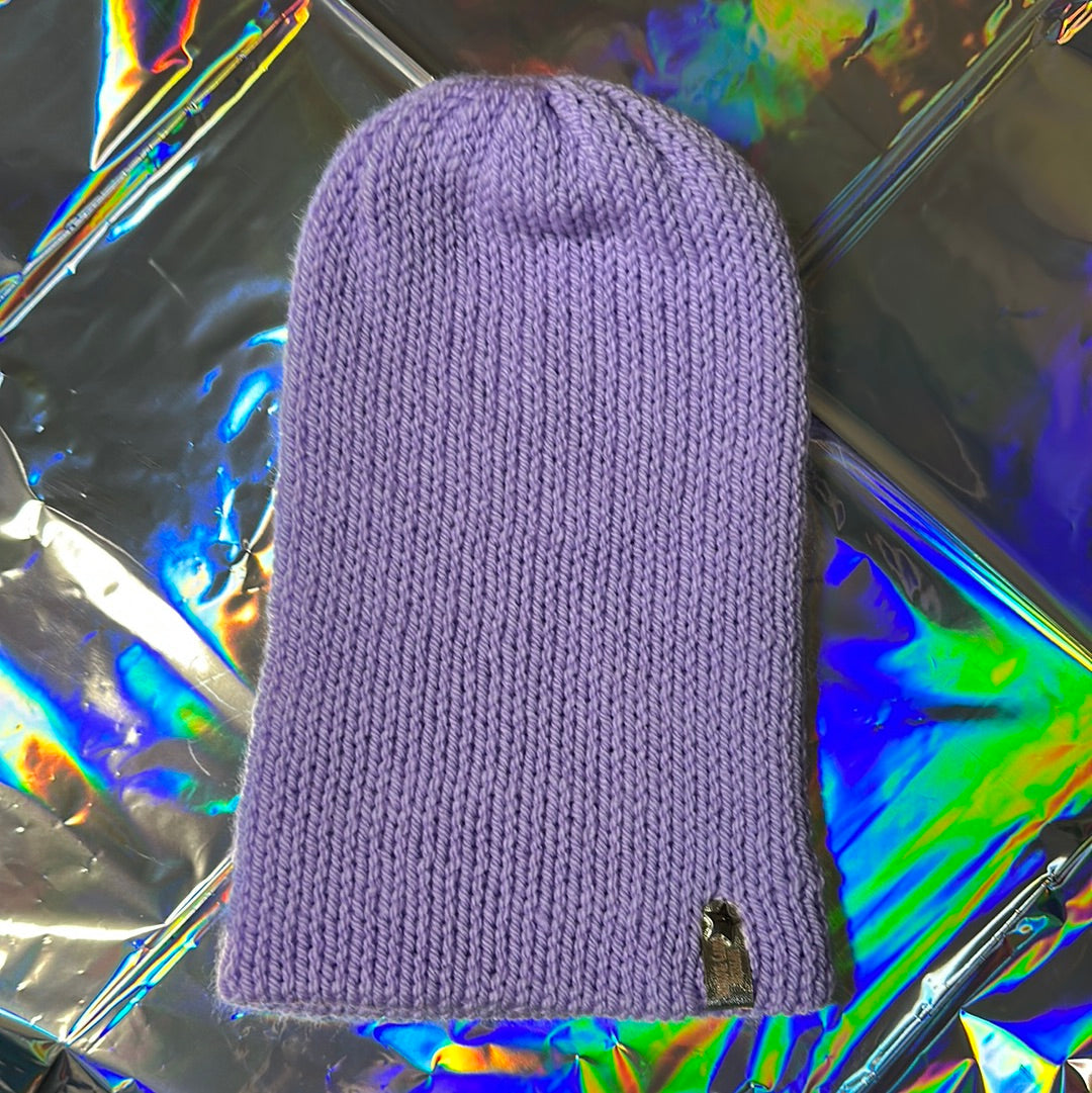 Handmade Beanie! Light purple! Lightweight!