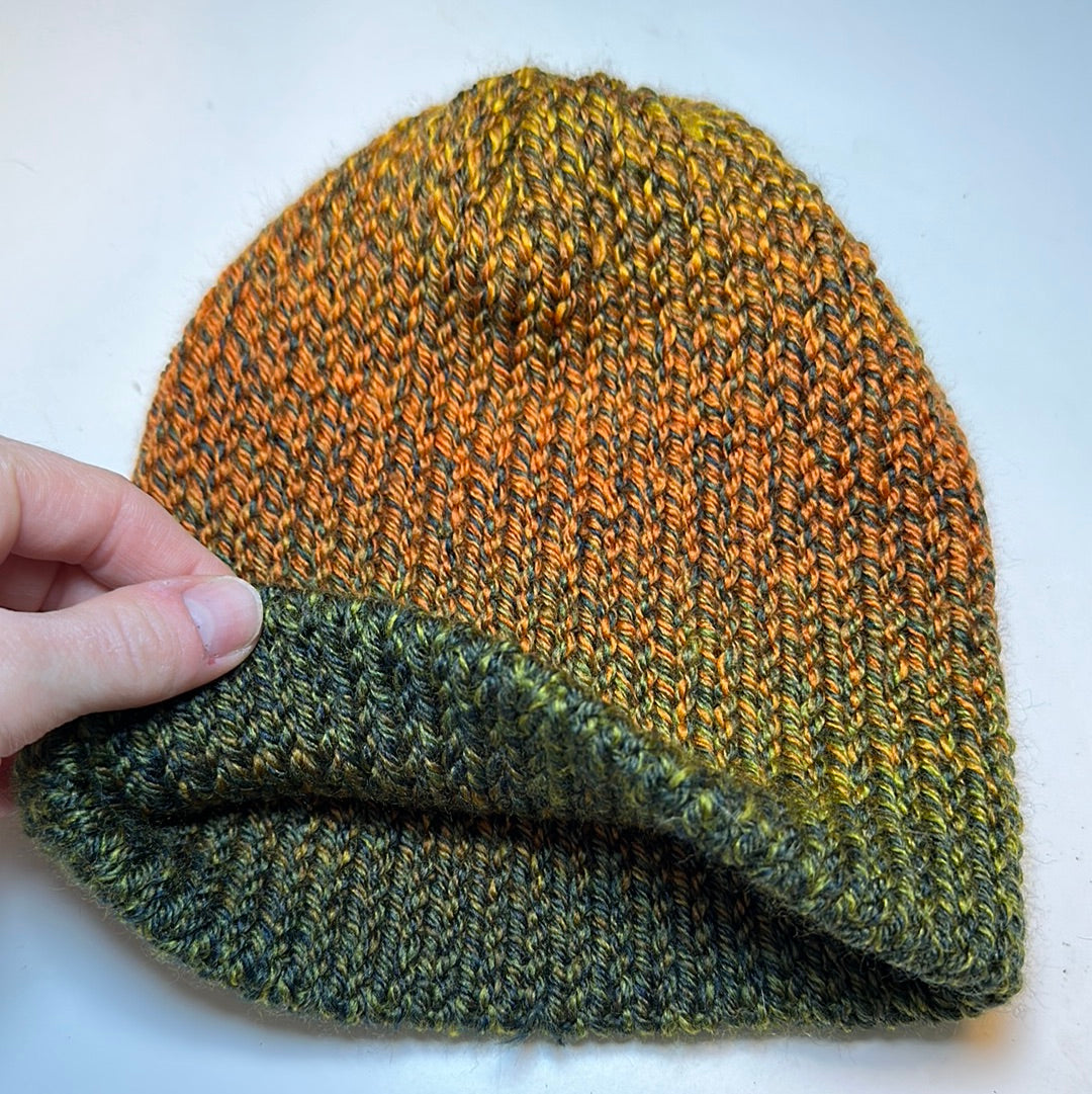 TODDLER - Handmade Beanie! Autumn Tones!