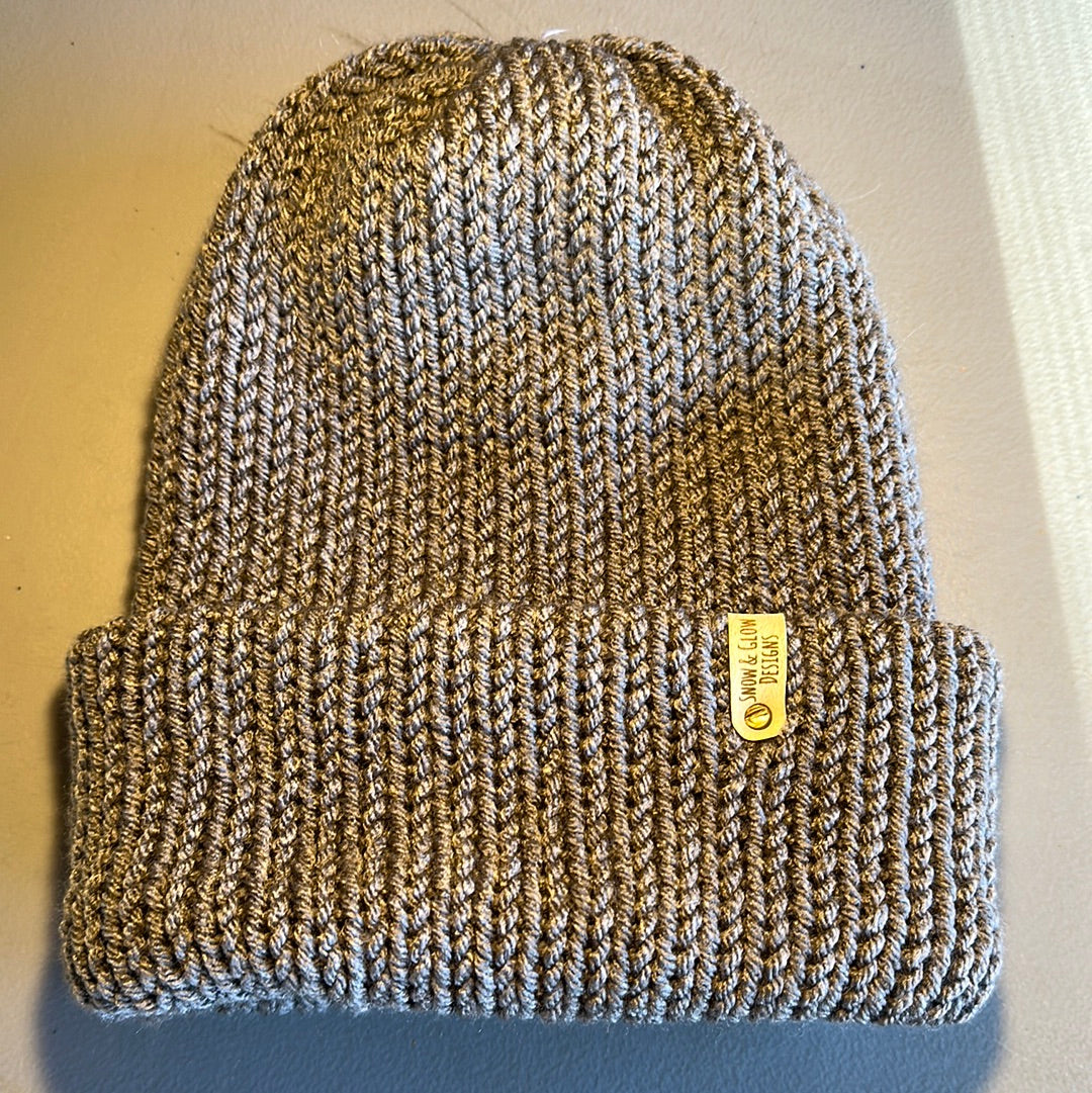 Handmade Beanie! Gray!