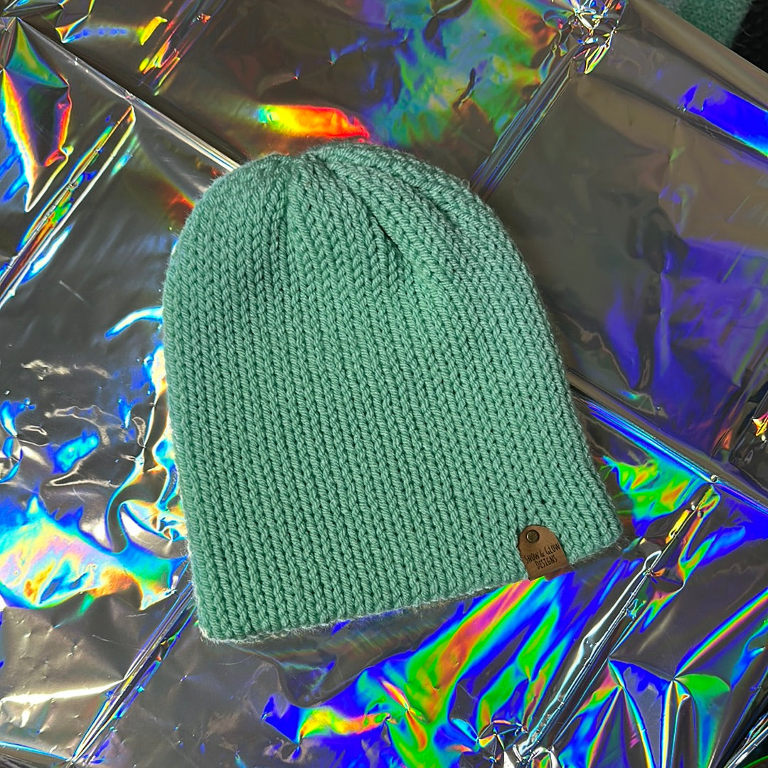 KIDS - Handmade Beanie! Mint!