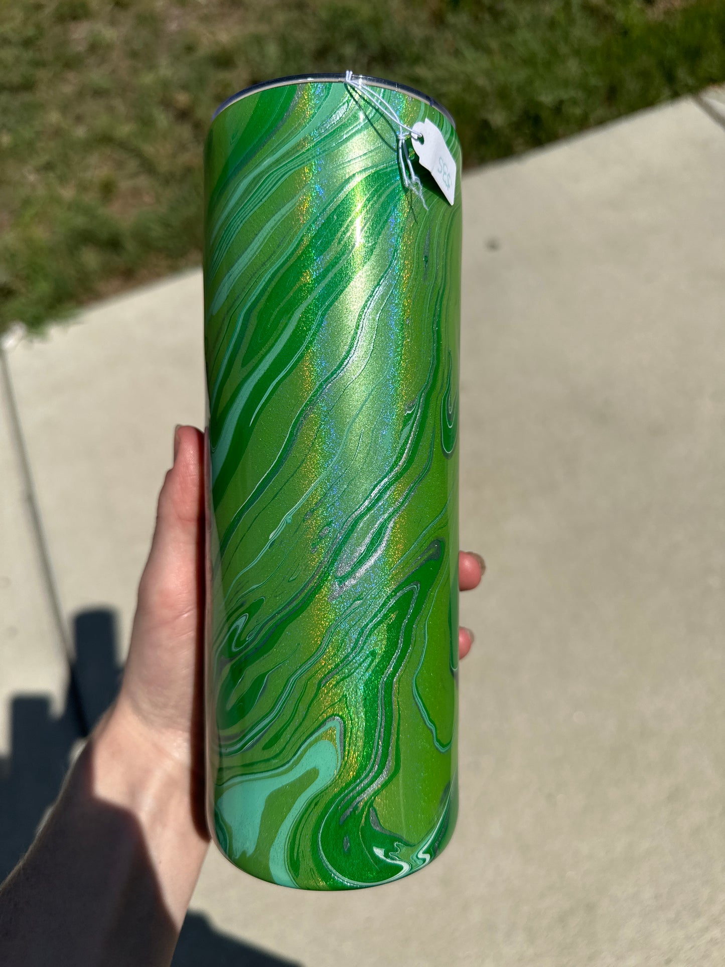 Hydro Dipped Tumbler! Always in a Pickle Mood!
