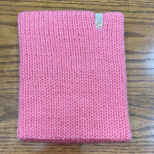 Handmade Neck Warmer! Sparkley Peach!- Large