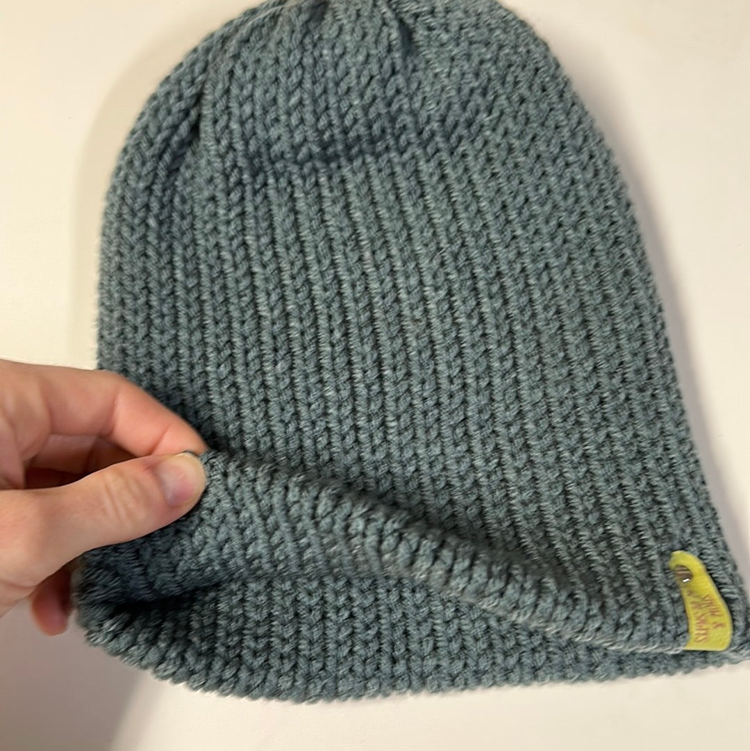 KIDS - Handmade Beanie! Blue Gray!