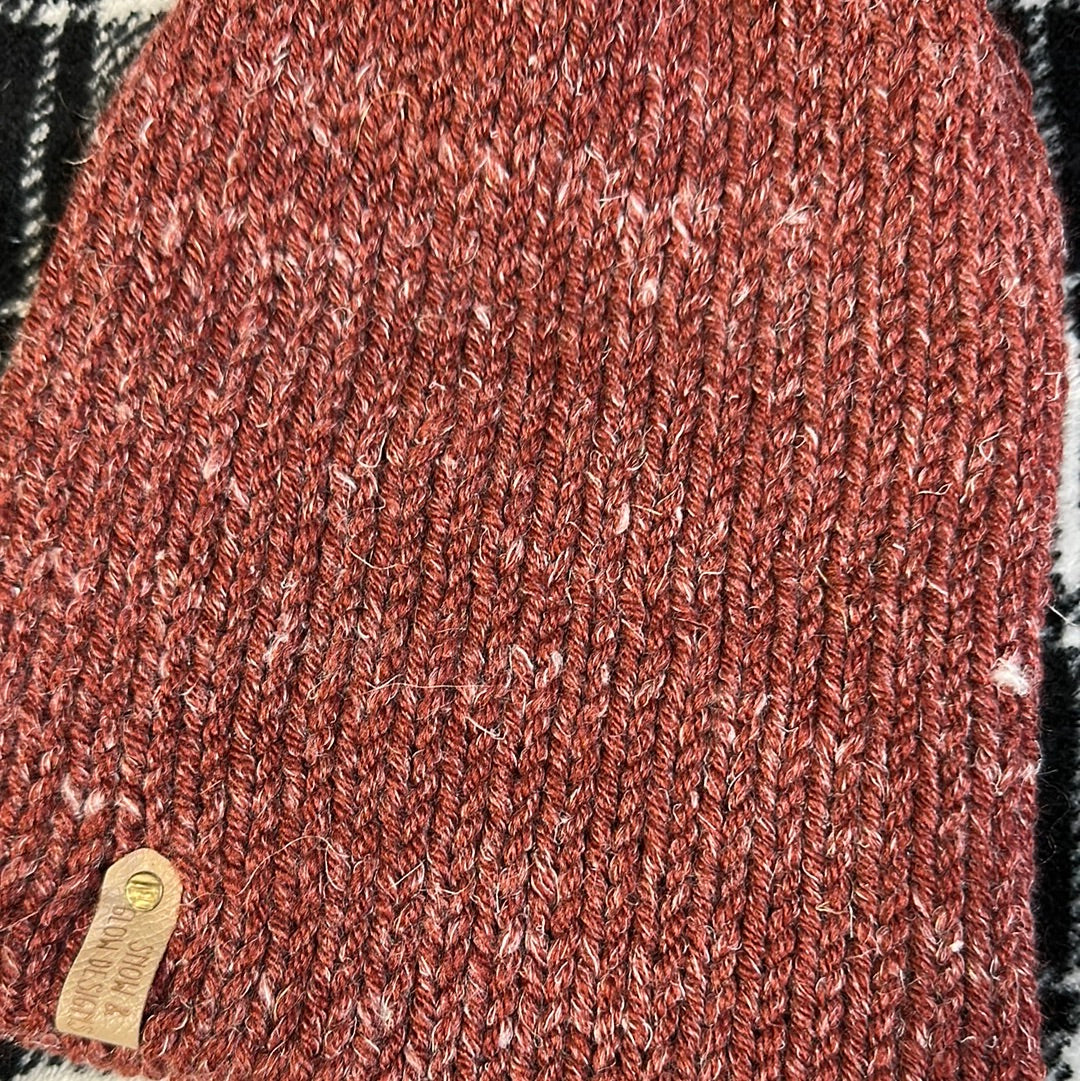 KIDS - Handmade Beanie! Red!