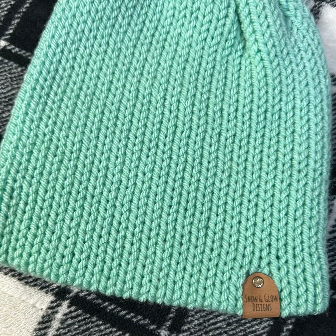 KIDS - Handmade Beanie! Mint!