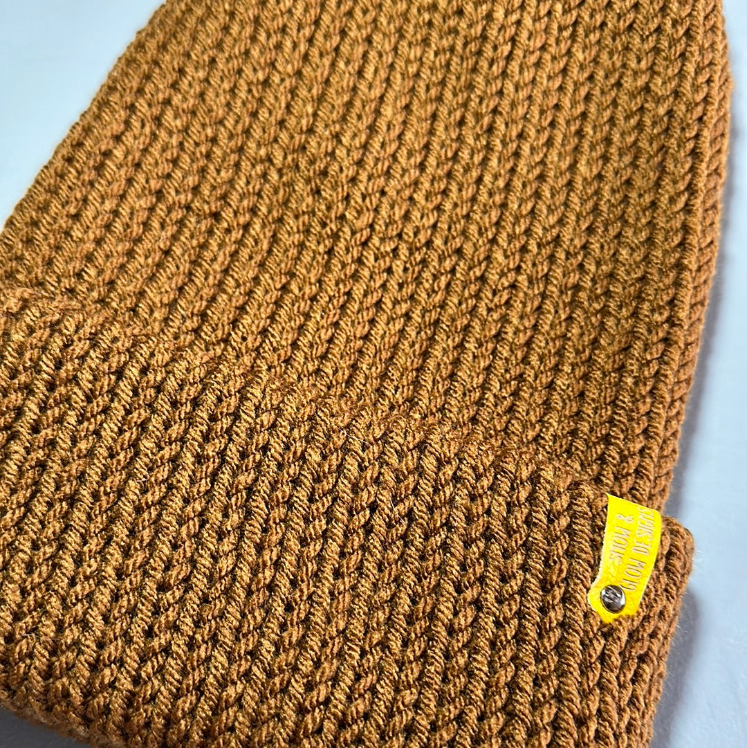 Handmade Beanie! Brown!