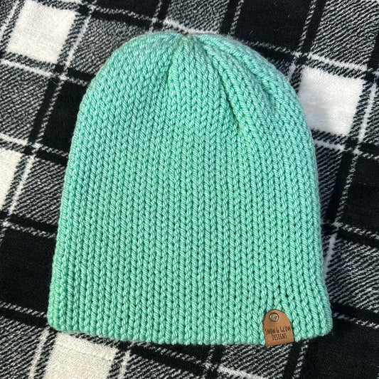 KIDS - Handmade Beanie! Mint!