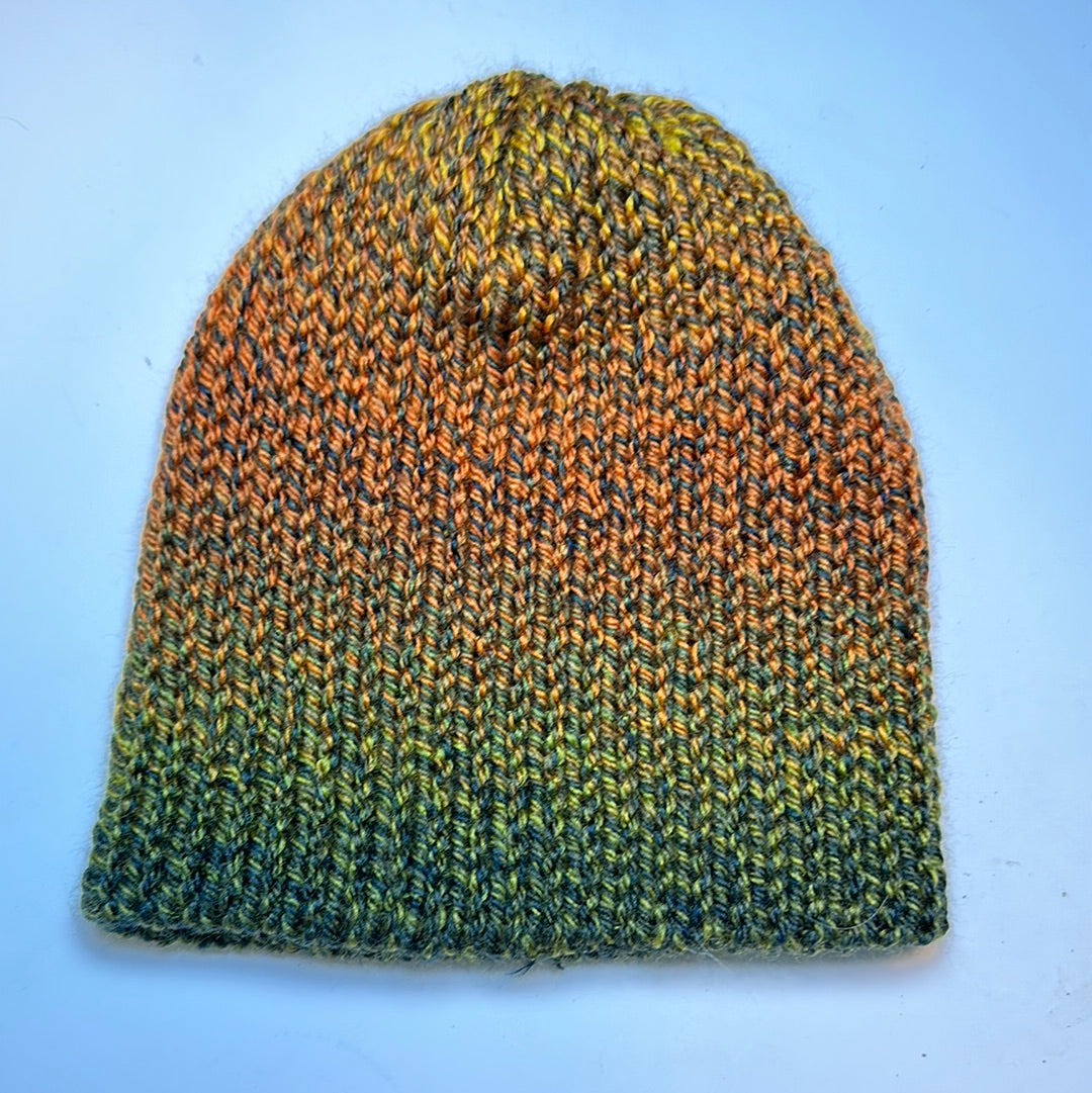 TODDLER - Handmade Beanie! Autumn Tones!