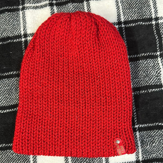 Handmade Beanie! Red!