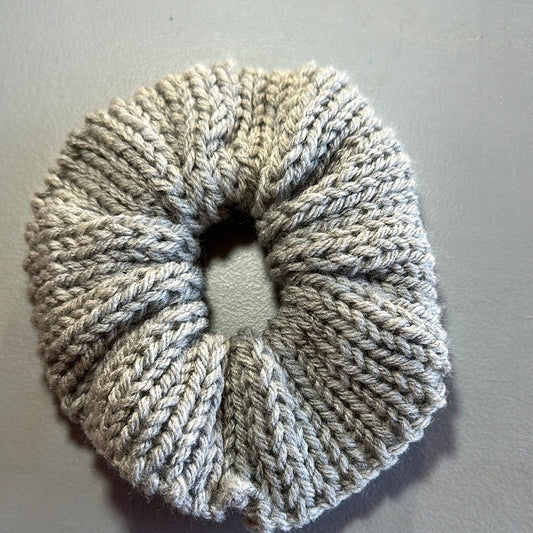 Handmade Scrunchie! Gray!