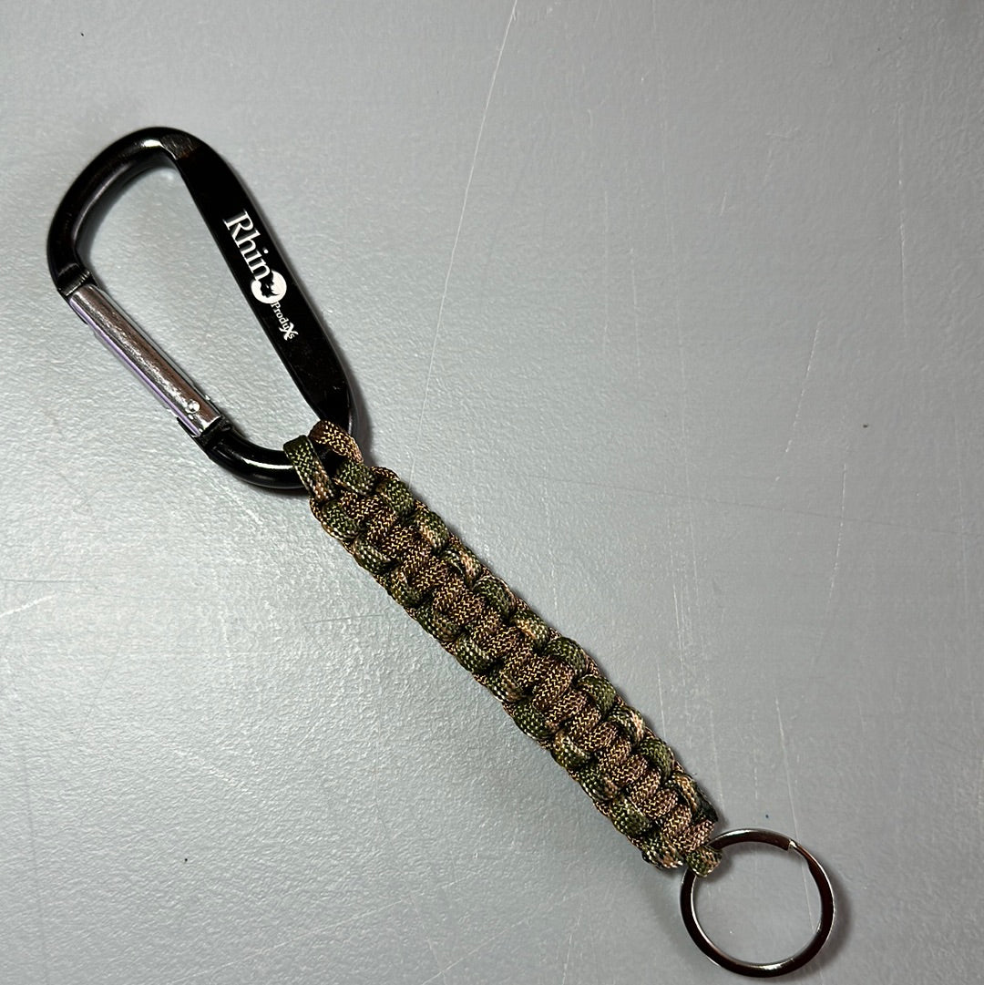 Paracord Keychain - Camo & Brown!