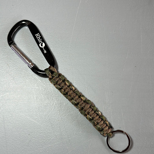 Paracord Keychain - Camo & Brown!