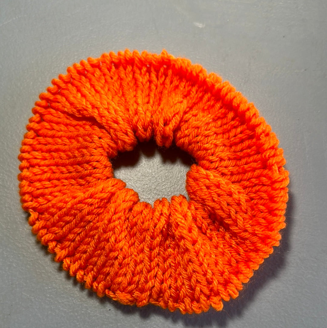 Handmade Scrunchie! Orange!