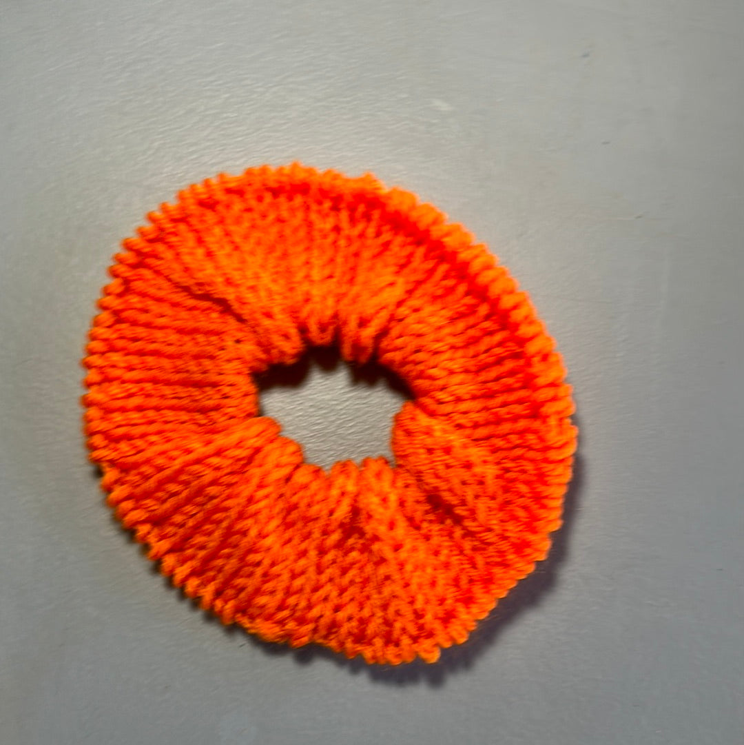 Handmade Scrunchie! Orange!