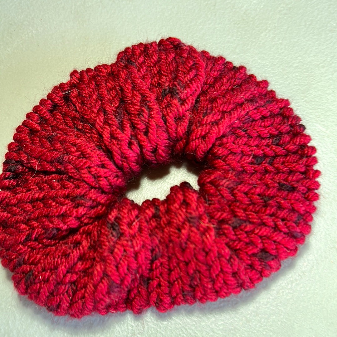 Handmade Scrunchie! Beautiful Maroon!