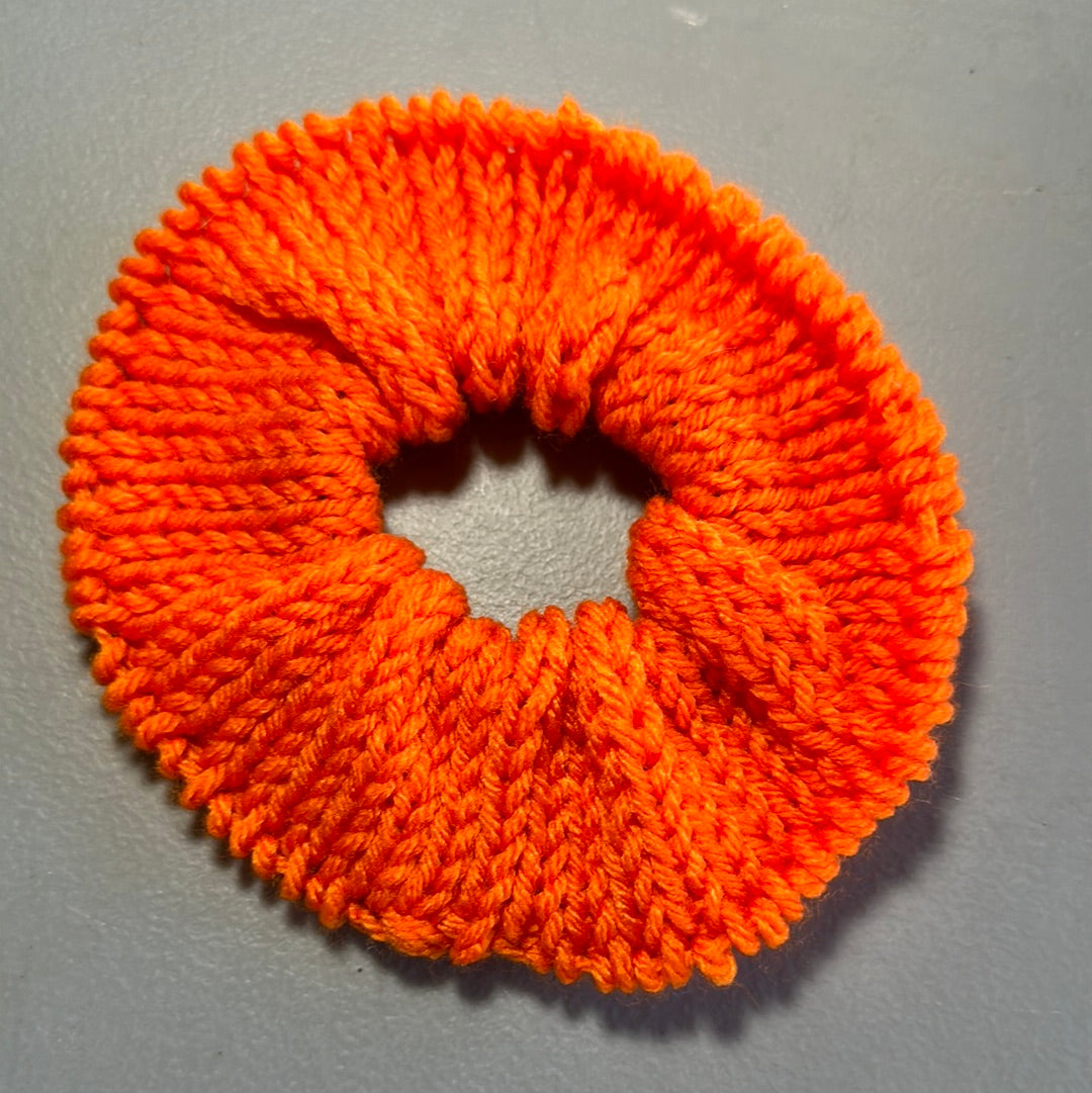 Handmade Scrunchie! Orange!