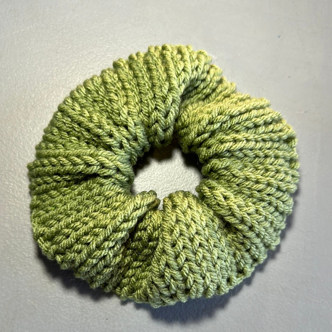 Handmade Scrunchie! Sage Green!