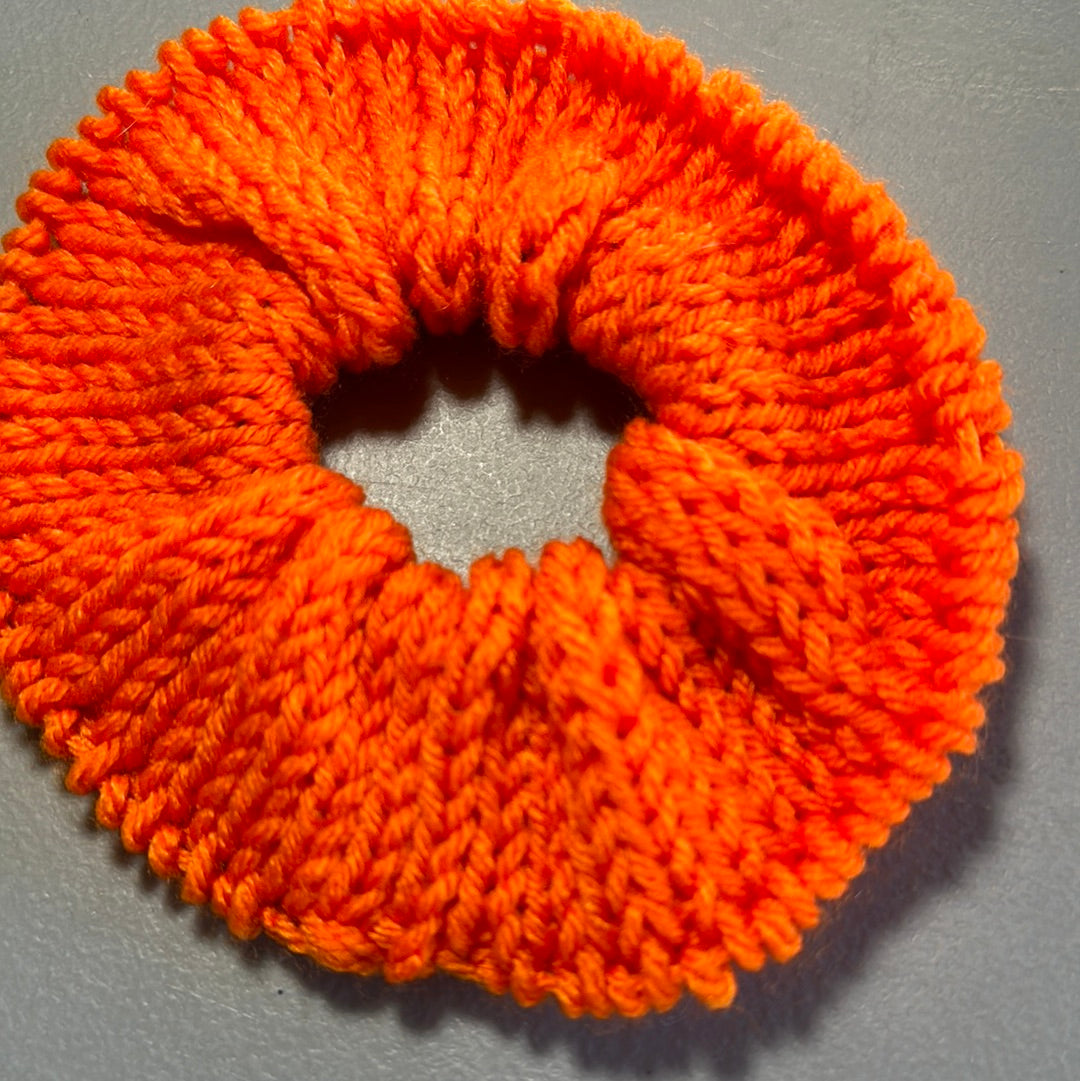 Handmade Scrunchie! Orange!