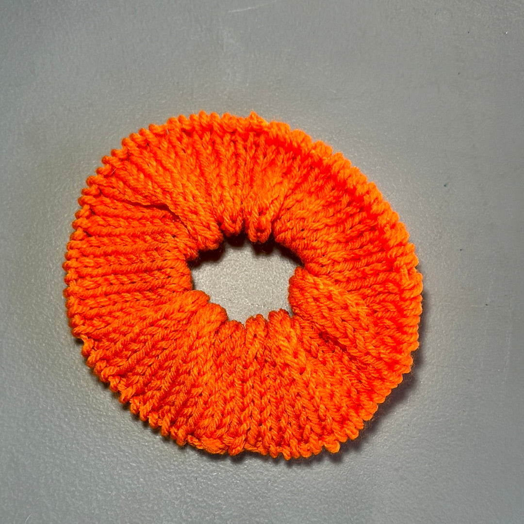 Handmade Scrunchie! Orange!