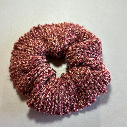 Handmade Scrunchie! Burgundy Marl!