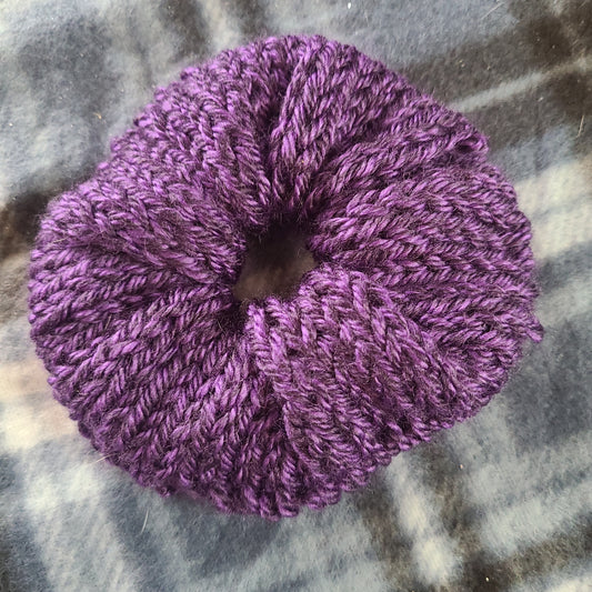 Handmade Scrunchie! Dark Purple Color!